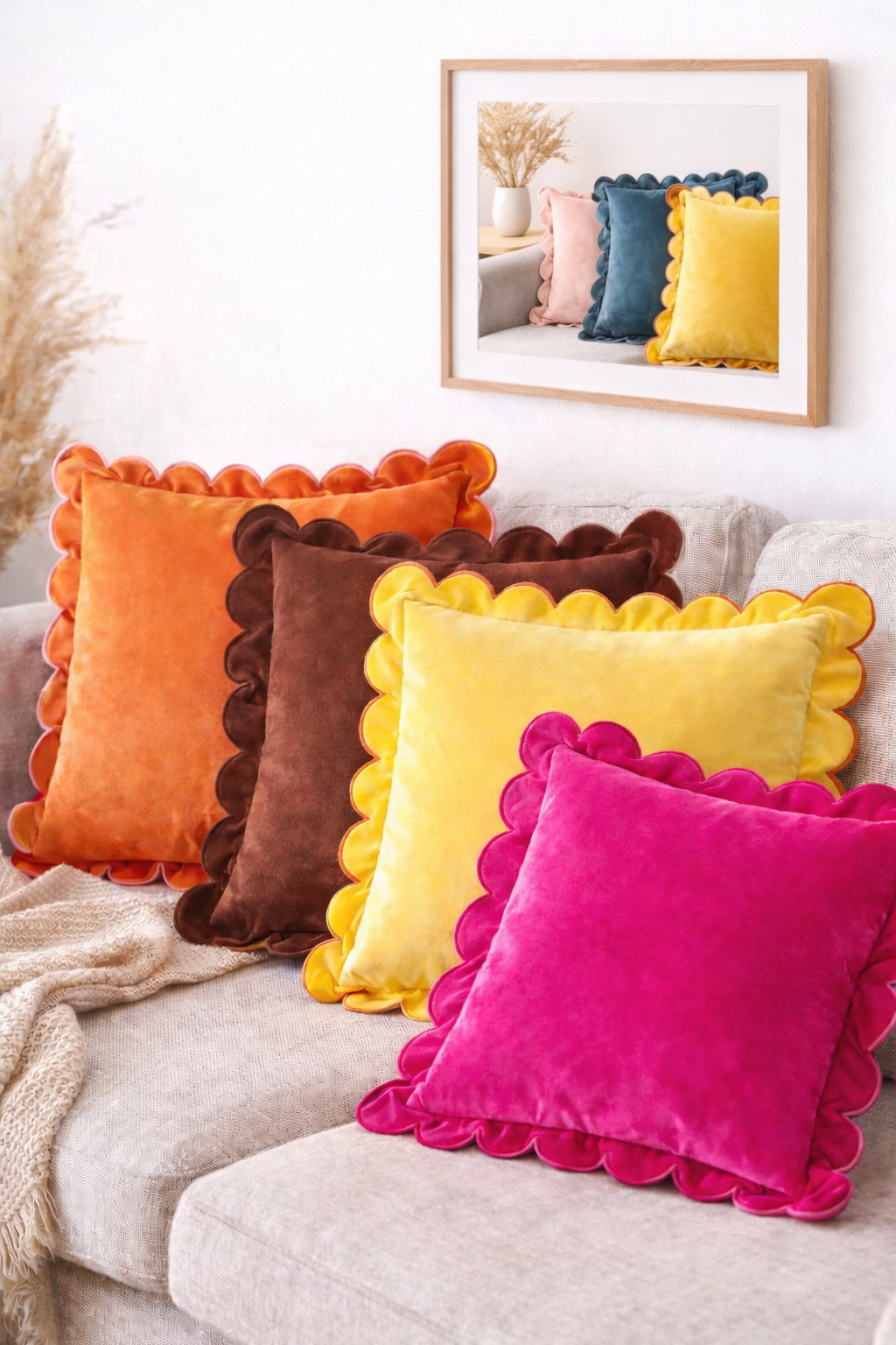 Scallop Cushion Covers: The Trend Everyone Is Loving Right Now