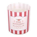 Pink Peppermint Scented Candle