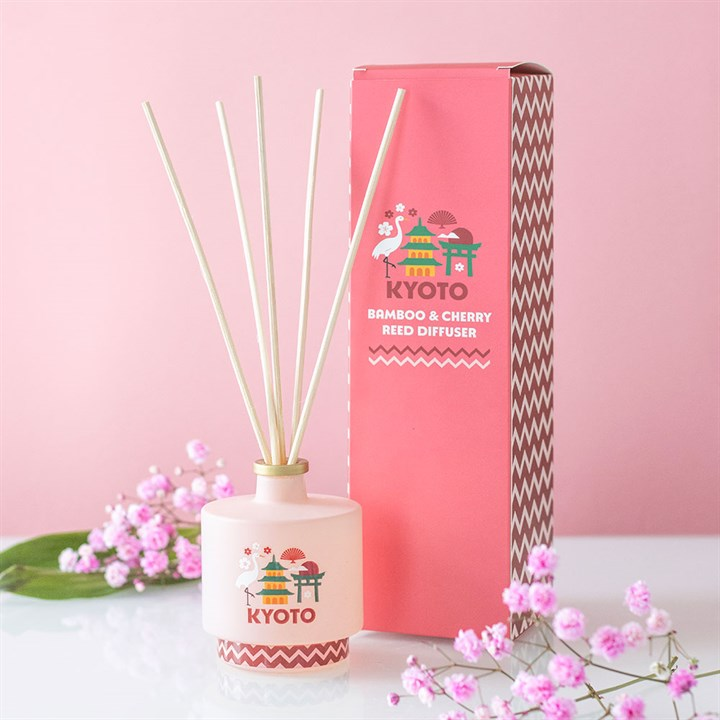 Kyoto Bamboo & Cherry Blossom Reed Diffuser - 100ml