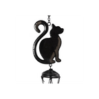 Black Cat Profile Windchime