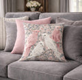 Cockatoo Bird Cushions & Cushion Covers – l Pink & Ivory Parrot Design