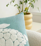 Sea Turtle Cushion Cover | Sea Green Coastal Ocean Animal Throw Pillow 45 x 45cm