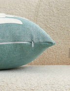 Sea Turtle Cushion Cover | Sea Green Coastal Ocean Animal Throw Pillow 45 x 45cm