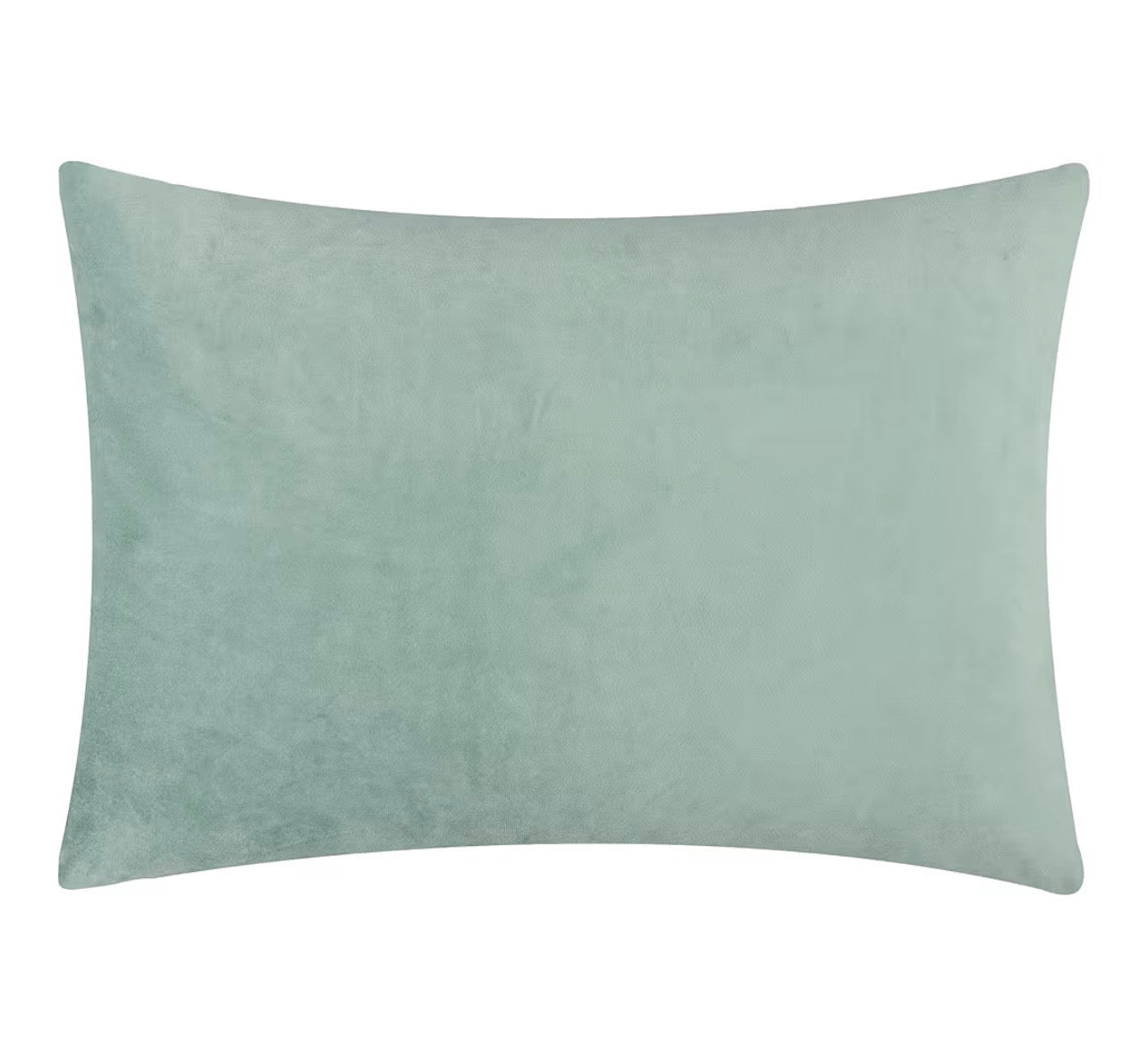 Geometric Patterned Cushion Cover – Green Velvet Diamond Design 35x50cm