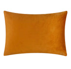 Geometric Patterned Cushion Cover – Brown Velvet Diamond Design 35x50cm