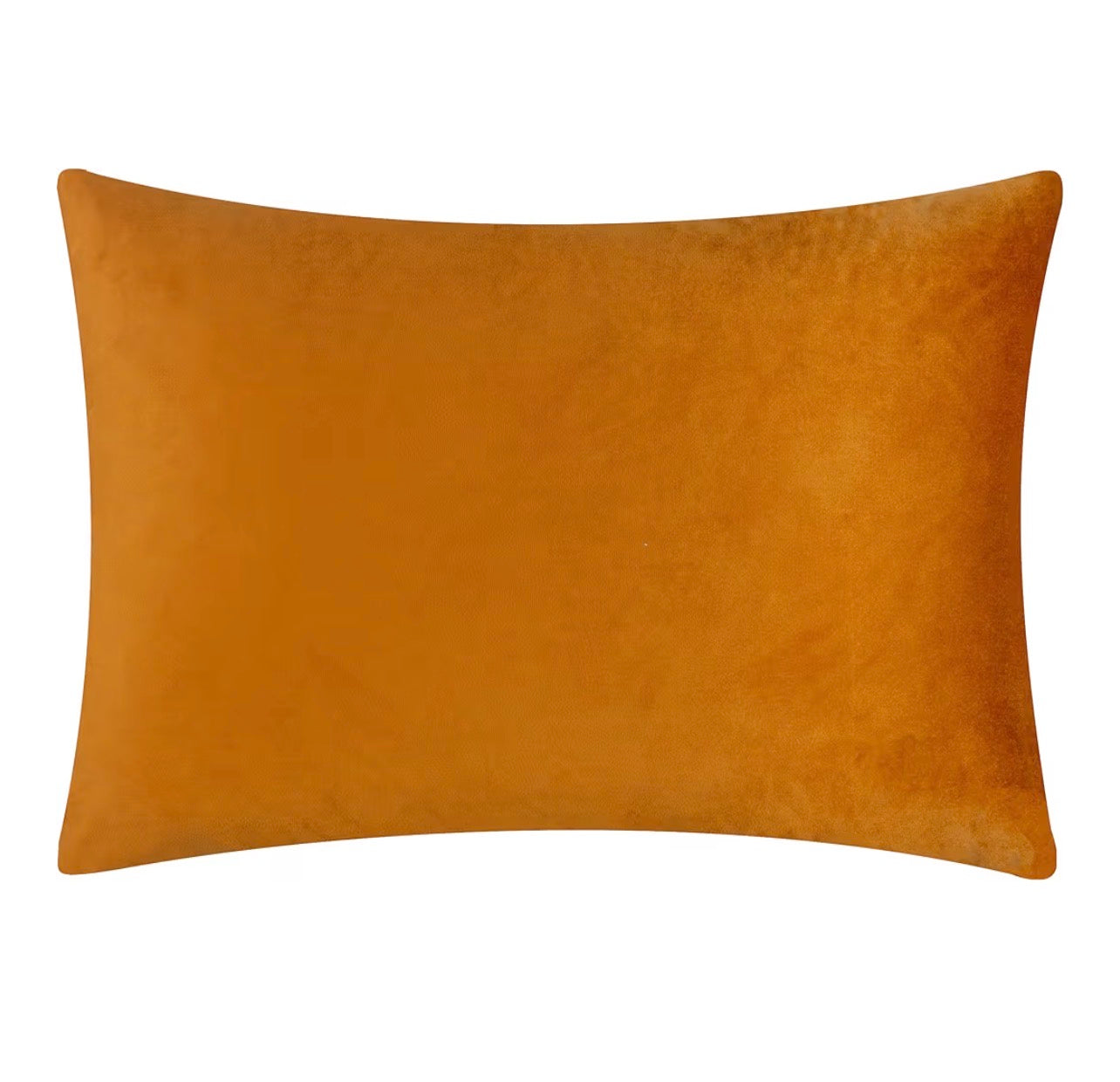 Geometric Patterned Cushion Cover – Brown Velvet Diamond Design 35x50cm