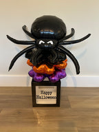 Large Personalised Happy Halloween Spider Stack Trick Treat Box