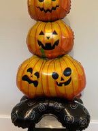 Large Personalised Happy Halloween Pumpkin Stack Trick Treat Box