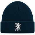 Chelsea FC Midnight Blue Cuff Knitted Beanie Hat