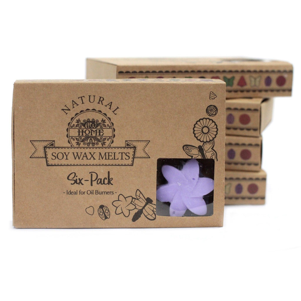 Box of 6 Soy Flower Wax Melts - Lavender Fields