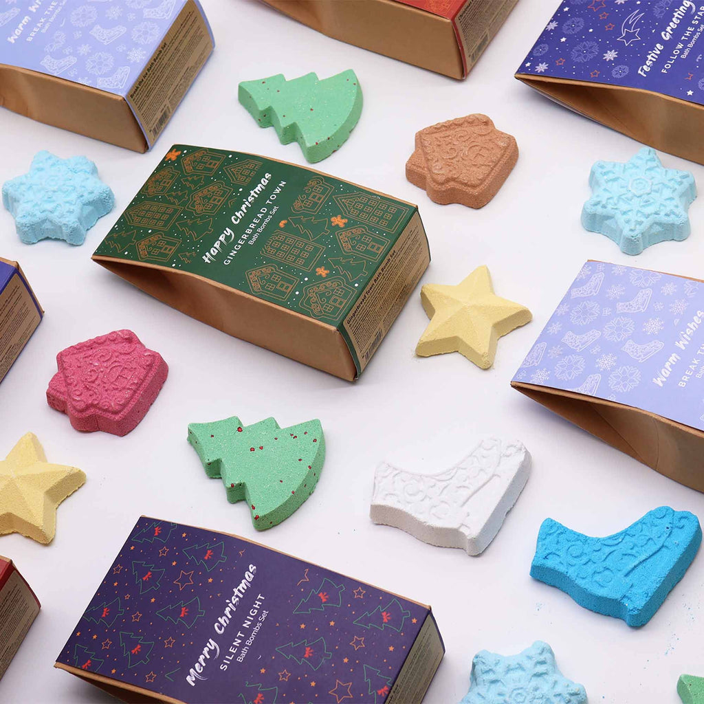 Christmas Wish List Christmas Bath Bomb Gift Pack - 450g