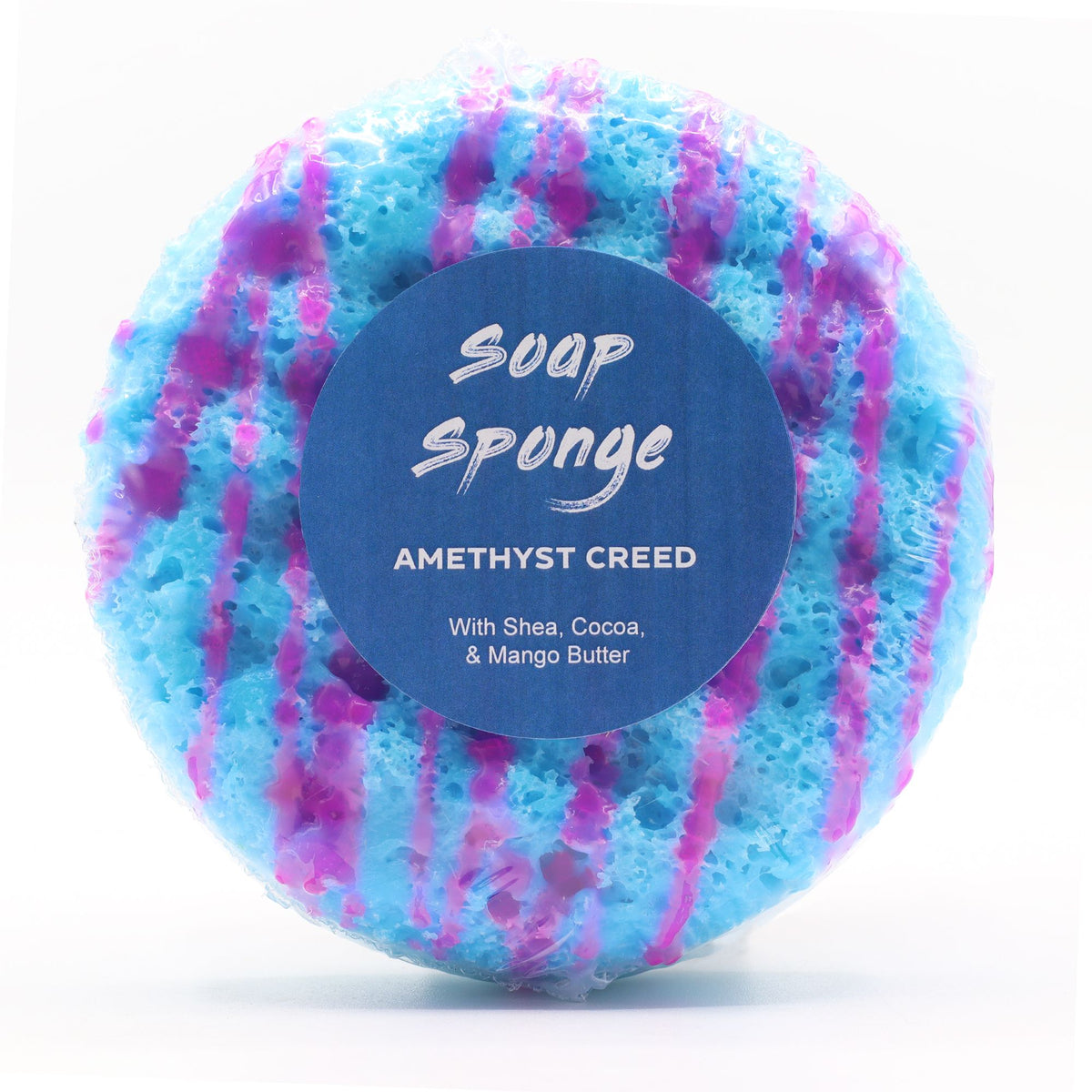 Butter Bubble Soap Sponge  - Amethyst Creed