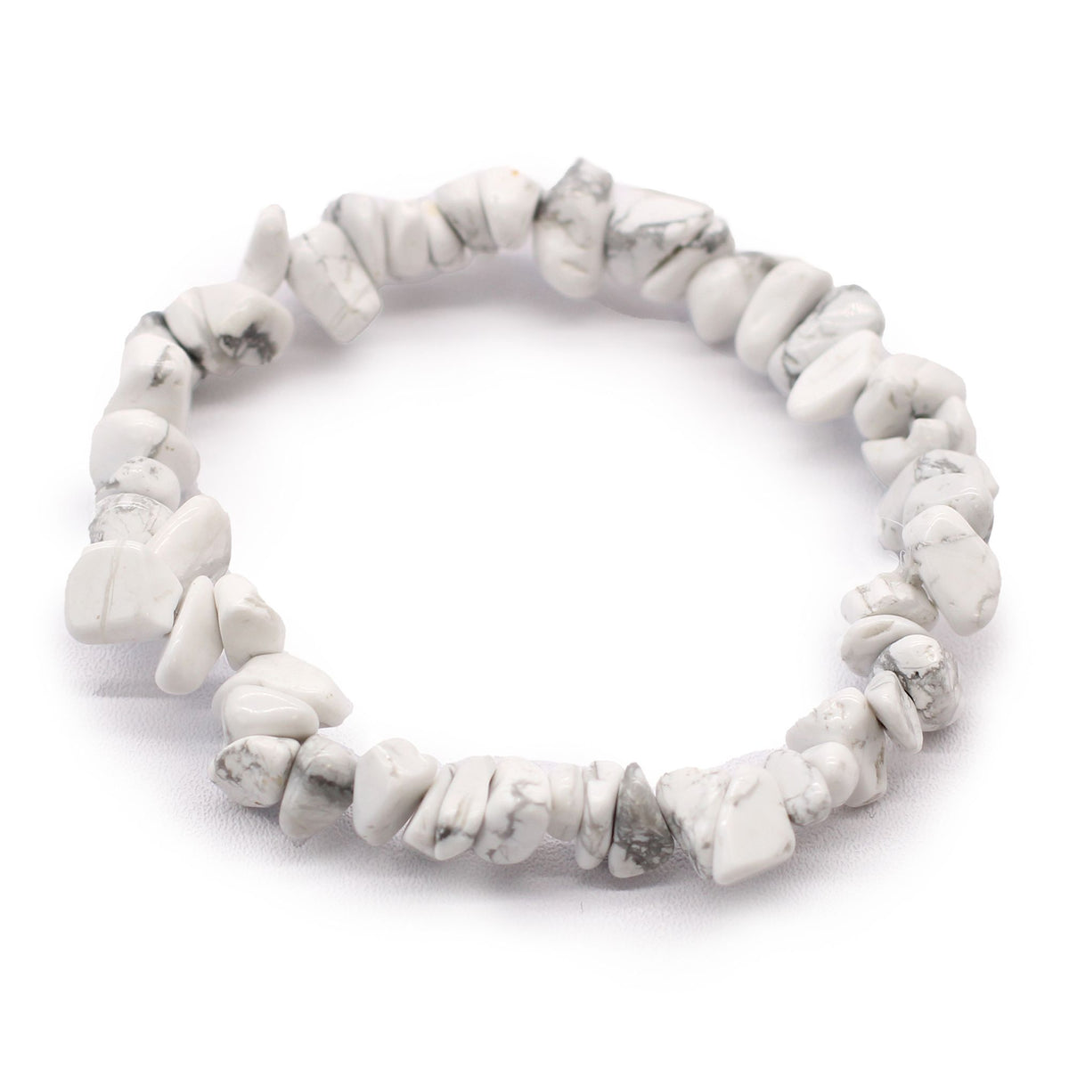 White Jasper Gem Bracelet Bath Bomb Gift Set - 70g