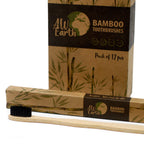 Bamboo Toothbrush x 1 - Charcoal Medium Soft