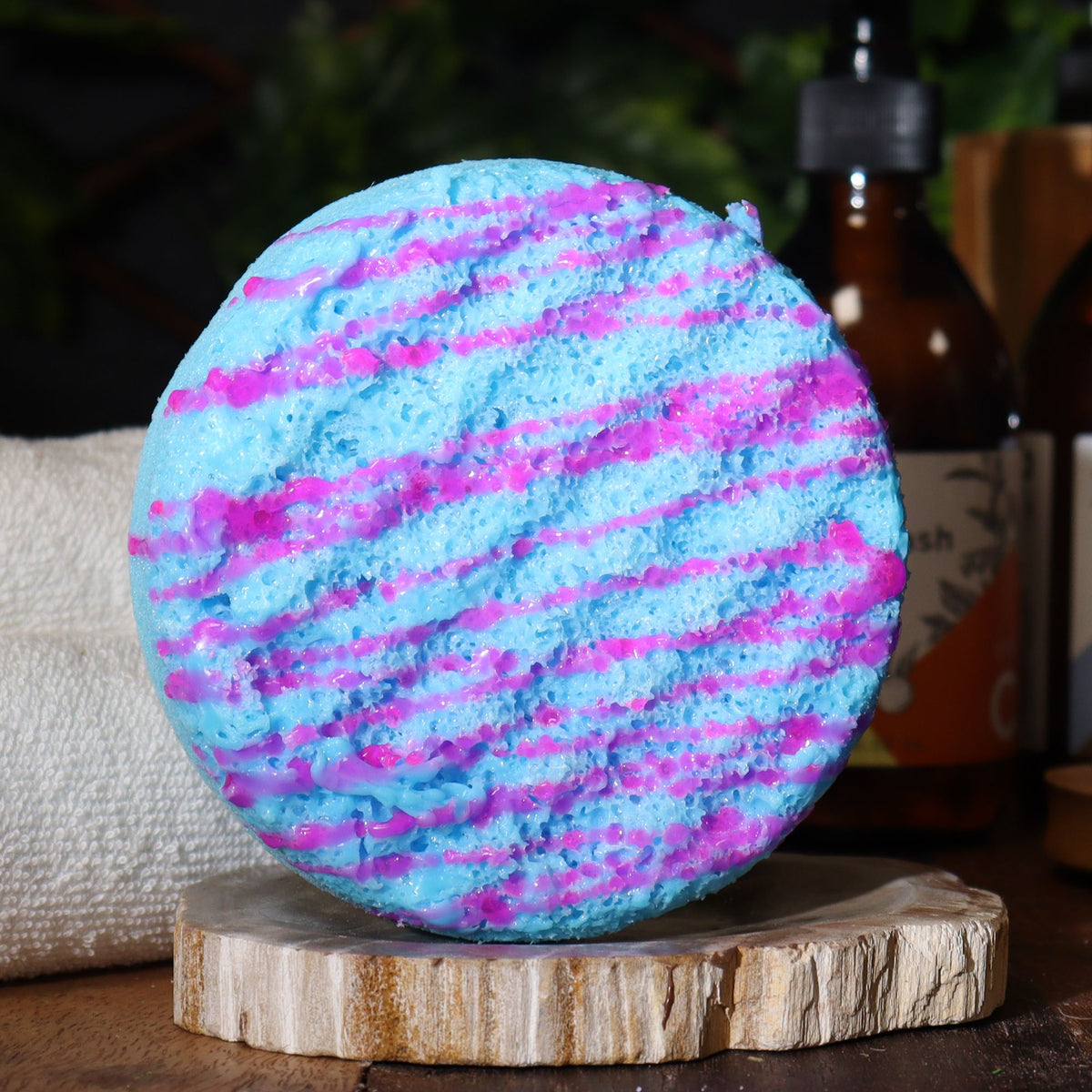 Butter Bubble Soap Sponge  - Amethyst Creed