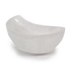 Selenite Cresent Moon Bowl - Crystal and Trinket Dish - 10cm
