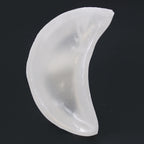 Selenite Cresent Moon Bowl - Crystal and Trinket Dish - 10cm