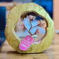 Gemstone Tree Garden - Mango Wood Ring - Rose Quartz - 60 Chipstones