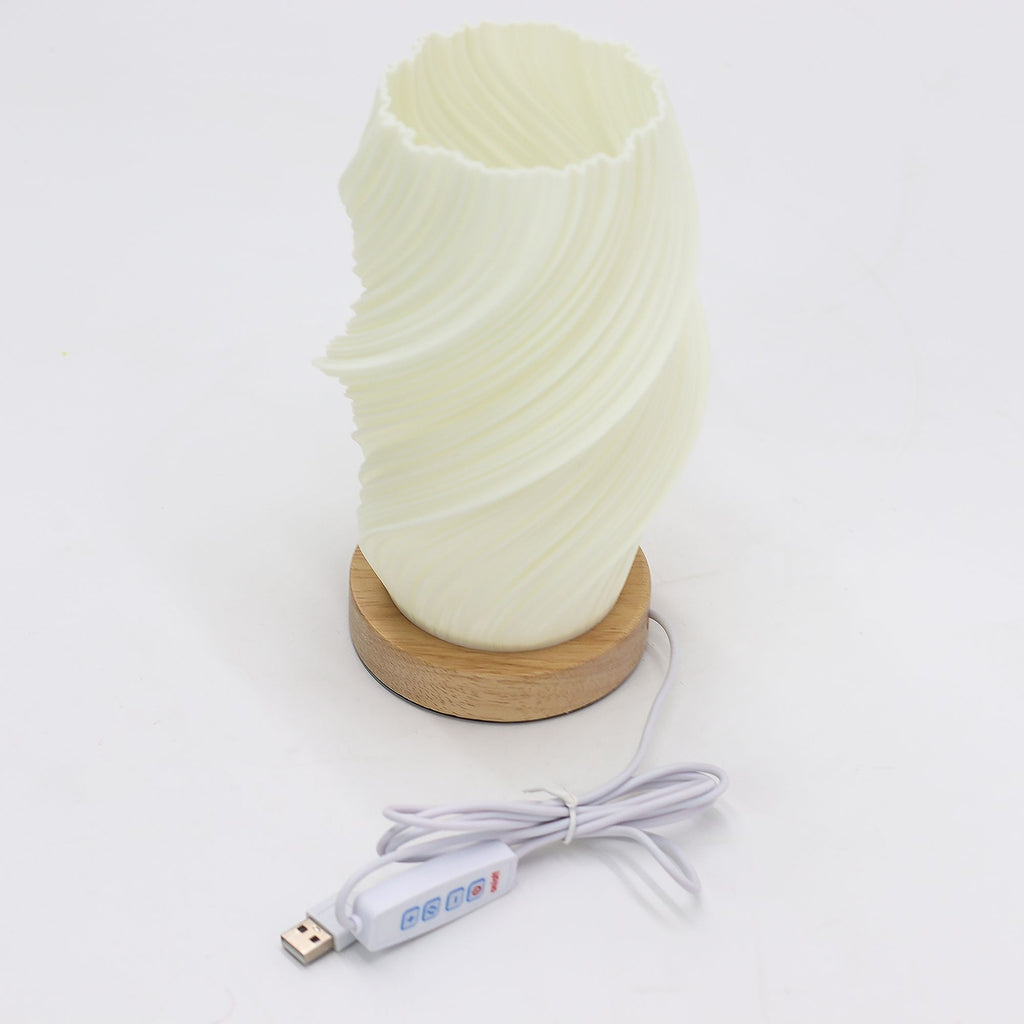 New Wave Cloud Twisted Lamp - USB Powered with 3 Settings