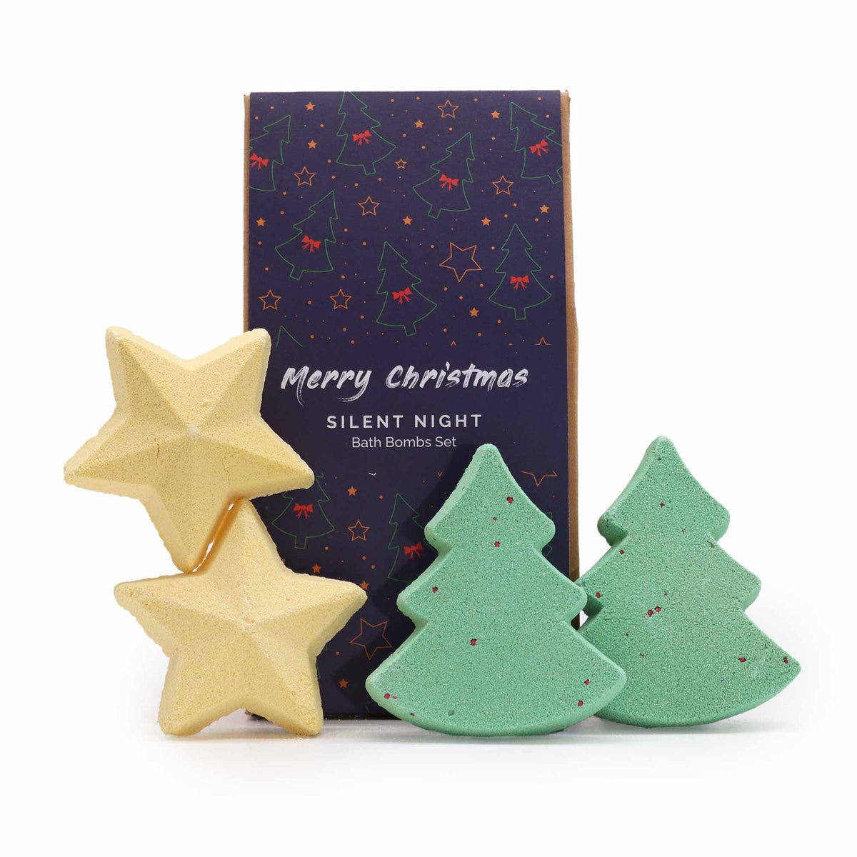 Silent Night Christmas Bath Bomb Gift Pack - 450g