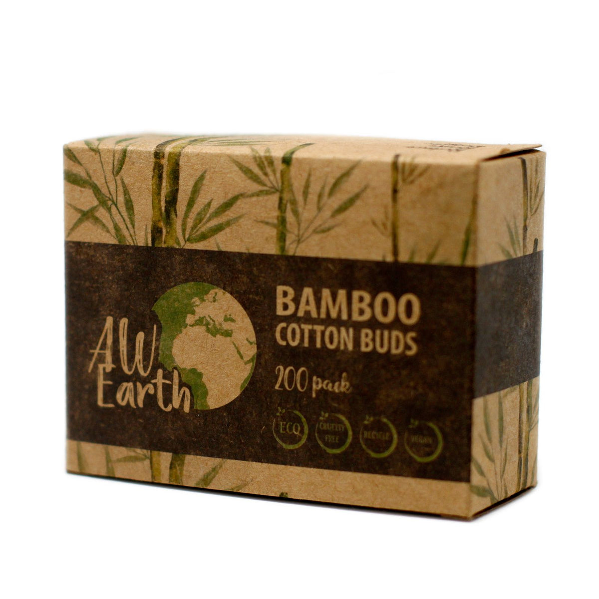 Box of 200 Bamboo Cotton Buds - Biodegradable