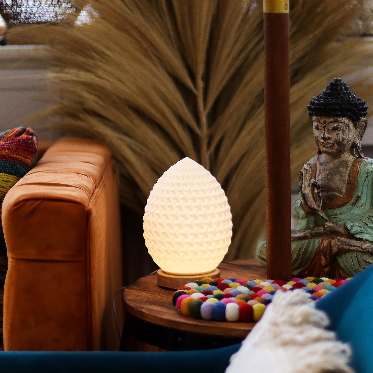 New Wave Teardrop Lamp - USB Powered with 3 Settings