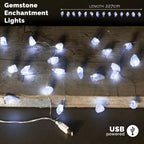 Gemstone Enchantment Lights - Rock Quartz