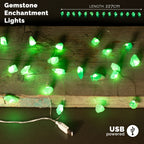 Gemstone Enchantment Lights - Crystal Jade