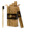 Bamboo Toothbrush x 1 - Charcoal Medium Soft