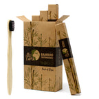 Bamboo Toothbrush x 1 - Charcoal Medium Soft