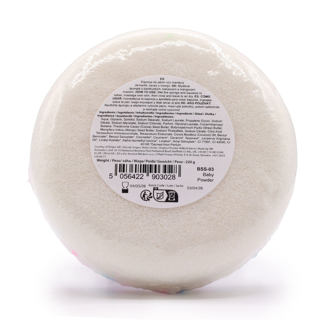 Butter Bubble Soap Sponge - Baby Powder