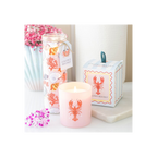 Pastel Lobster Coconut & Sea Salt Candle